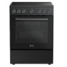 Midea MFO24D-ME4R10F-BK Ελεύθερη κεραμική κουζίνα Μαύρη