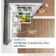 Bosch KGN492LAF Σειρά 4 Ελεύθερος ψυγειοκαταψύκτης Metal Look 203 70 667