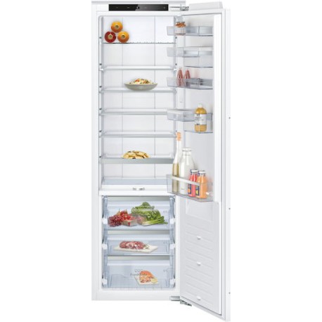 Neff KI8816DE1 N90 Εντοιχιζόμενο μονόπορτο ψυγείο 1772 558 545 soft close flat hinge