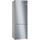 Bosch KGN492IDF Σειρά4 Ελεύθερος ψυγειοκαταψύκτης 203x70 Ανοξείδωτος χάλυβας