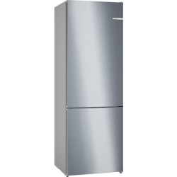 Bosch KGN492IDF Σειρά4 Ελεύθερος ψυγειοκαταψύκτης 203x70 Ανοξείδωτος χάλυβας