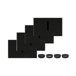 Neff V68YYX4B0 N90 Επαγωγικές εστίες με ενσωματωμένο απορροφητήρα 80cm Matt Black Flex Design