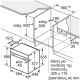 Bosch HBG7321B1 Σειρά 8 Εντοιχιζόμενος φούρνος 60cm Μαύρο
