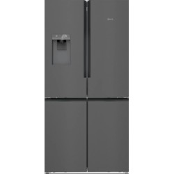 Neff KM3963XE0 N70 Ντουλάπα multi door 183 905 731 Brushed black steel anti fingerprint Total No Frost