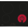 Pitsos CRS631T06 Ηλεκτρικές εστίες 60cm εντοιχιζόμενη χωρίς πλαίσιο