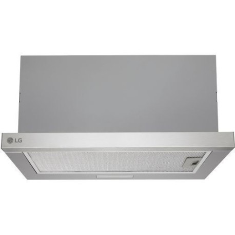 LG HT3Z2413S Απορροφητήρας Συρόμενος 60cm inox με ισχυρή απορρόφηση και LED φωτισμό