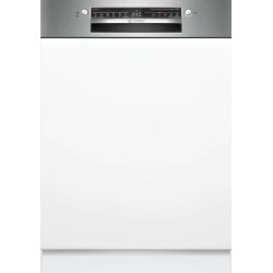 Bosch SMI2ITS66E Σειρά 2 Εντοιχιζόμενο πλυντήριο πιάτων με εμφανή μετόπη 60cm INOX