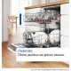 Bosch SMI2ITS66E Σειρά 2 Εντοιχιζόμενο πλυντήριο πιάτων με εμφανή μετόπη 60cm INOX