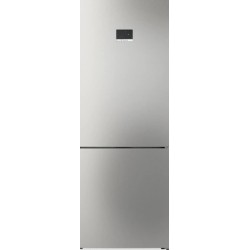 Bosch KGN56XIDK Σειρά 4 Ελεύθερος ψυγειοκαταψύκτης 186x70x755cm Brushed steel Antifinger