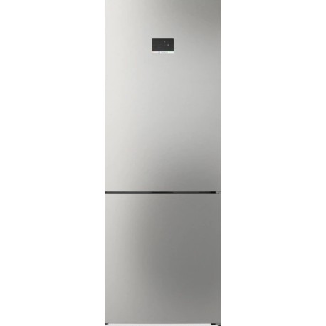 Bosch KGN56XIDK Σειρά 4 Ελεύθερος ψυγειοκαταψύκτης 186x70x755cm Brushed steel Antifinger
