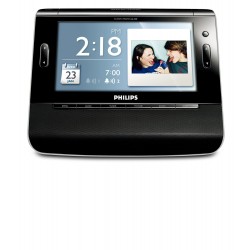 Philips AJL308 ΡΑΔΙΟ-ΡΟΛΟΙ ΜΕ 7-Inch TFT LCD Color Display ΚΑΙ USB/SD ΥΠΟΔ.ΚΑΡΤΑΣ