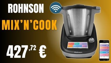 O πολυμάγειρας Rohnson R-5834 Mix n Cook είναι ότι χρειάζεστε στην κουζίνα αφού μπορεί να καλύψει όλ